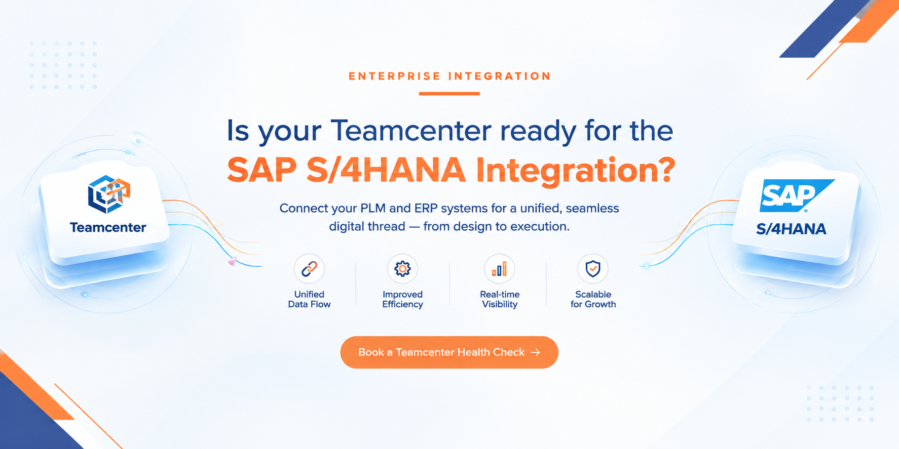 Explore CloudZen Teamcenter–SAP S/4HANA Integration services and book a Teamcenter health check